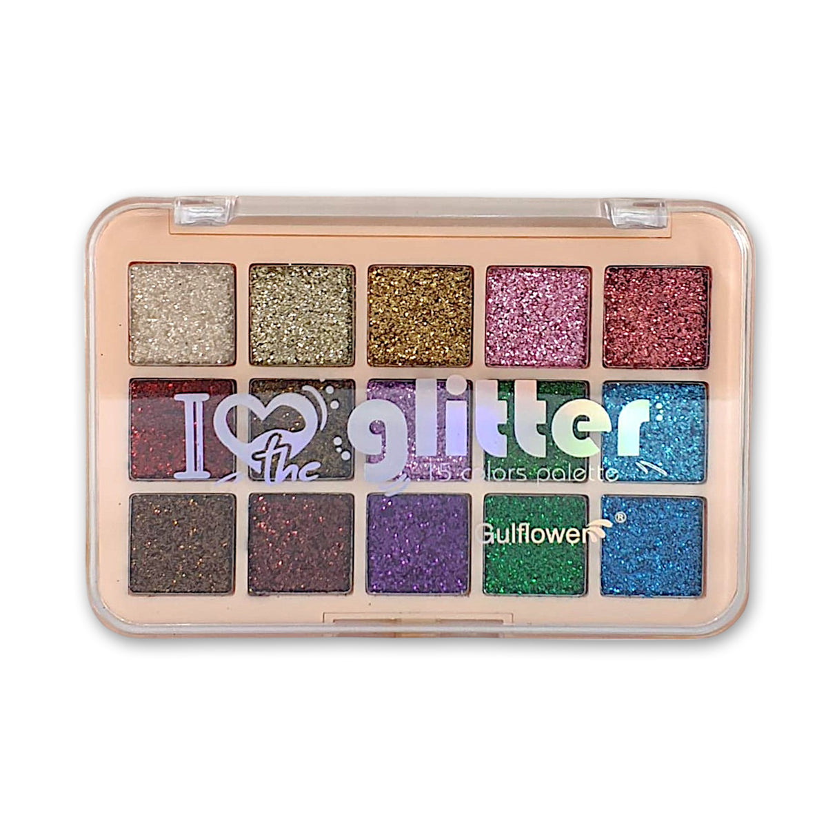 Gulflower Glitter Eyeshadow Palette 27g Glagil