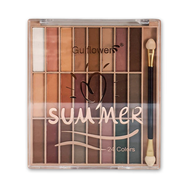 Gulflower Summer Eyeshadow 24 Palette 24g Glagil