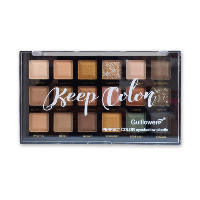 Gulflower Keep Color Perfect Color Eyeshadow Palette  14g Glagil