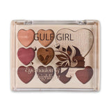 Gulf Girl Eyeshadow & Highlight Palette 12g Glagil