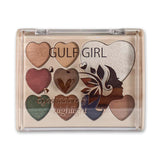 Gulf Girl Eyeshadow & Highlight Palette 12g Glagil