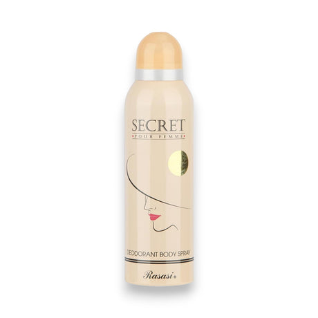 Rasasi Secret Pour Femme Deodorant Body Spray 200ml Glagil