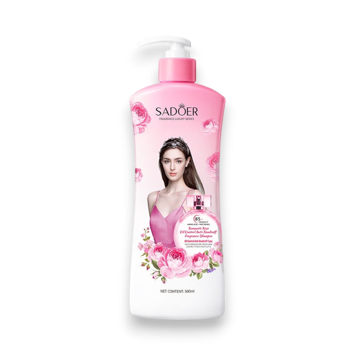 Sadoer Fragrance Luxury Anti-Dandruff Hair Shampoo 500ml Glagil