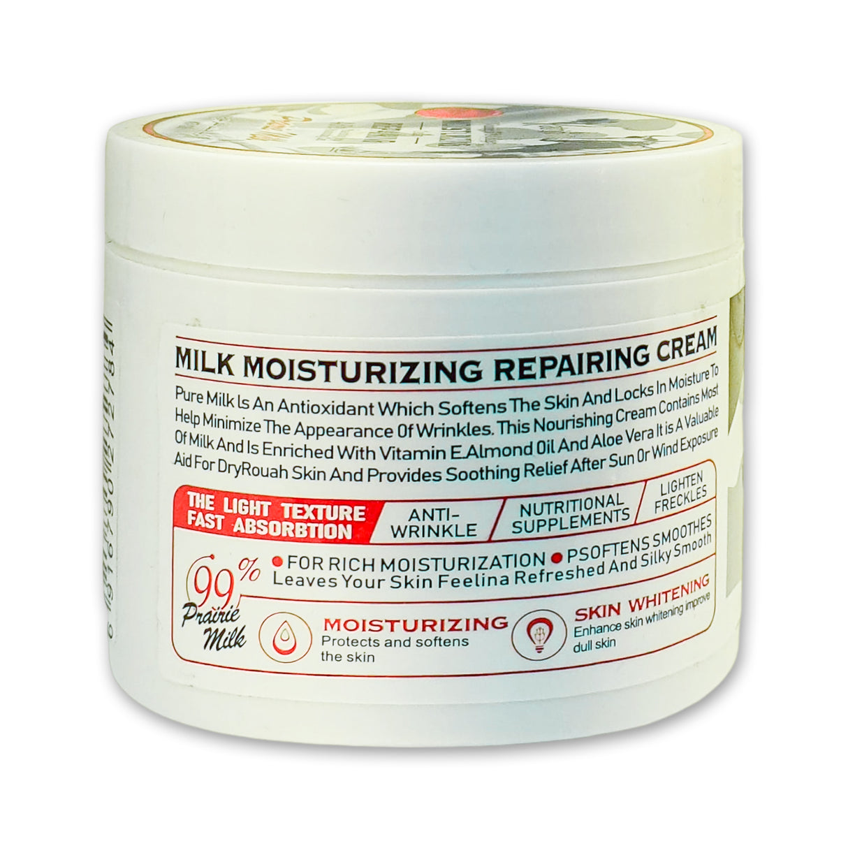 Milk Moisturising Cream 115g Glagil