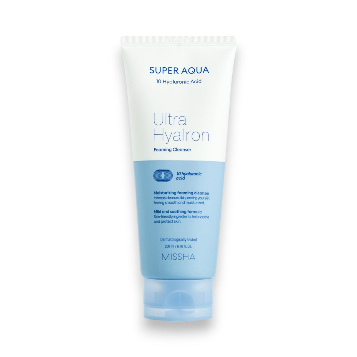 Missha Super Aqua Ultra Hyaluron Foaming Cleanser (200ml) Glagil