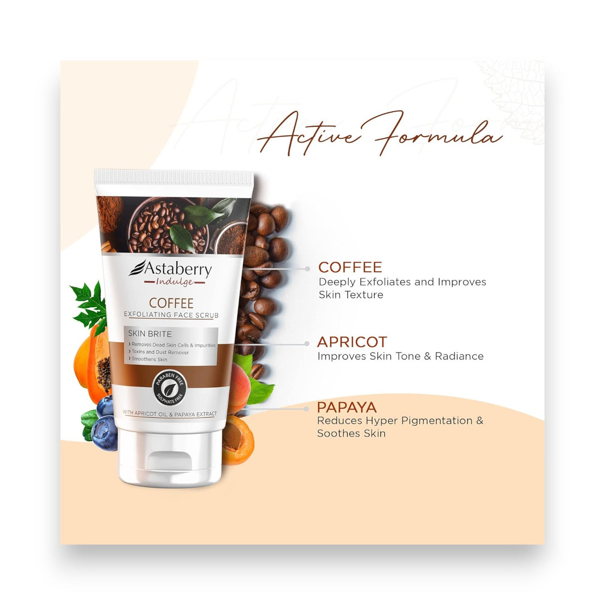 Astaberry Face Scrub - 100g Glagil