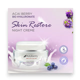 Astaberry Acai Berry Bio Hyaluronate Night Crème 50g Glagil