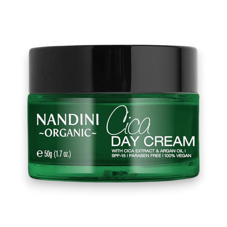 Nandini Organic Cica Day Cream with SPF 15, 50g Glagil