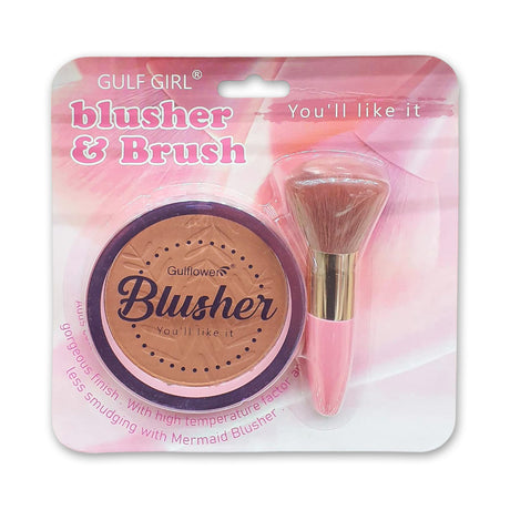 Gulf Girl Blusher & Brush Set 9g Glagil