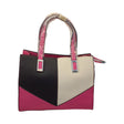 Block Front Pocket & Multi-Tone Tote Handbag Glagil