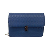 Blue Quilted Crossbody Bag Glagil