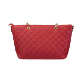 Red Quilted Chain Handbag Glagil