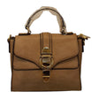 Leather Flap Satchel Bag Glagil