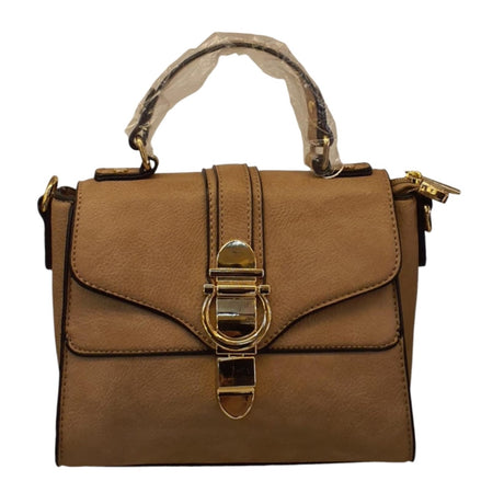 Leather Flap Satchel Bag Glagil