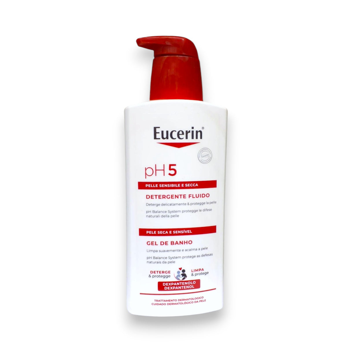 Eucerin pH5 Cleansing Fluid 400ml Glagil