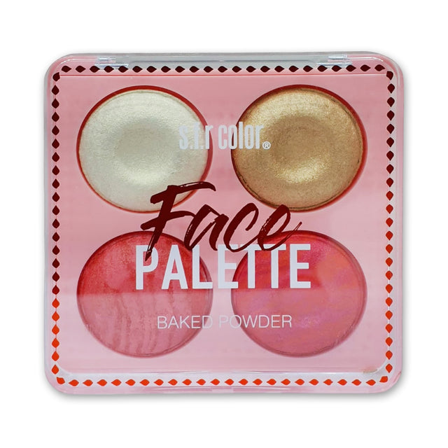 S.F.R Color Face Palette Baked Powder 20g Glagil