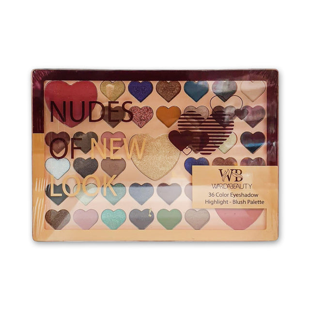 Warda Beauty Nudes of New Look Eyeshadow Palette Glagil