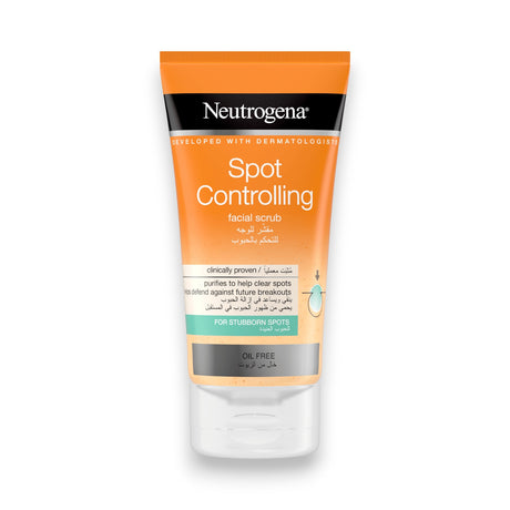 Neutrogena Spot Controlling Facial Scrub 150ml Glagil