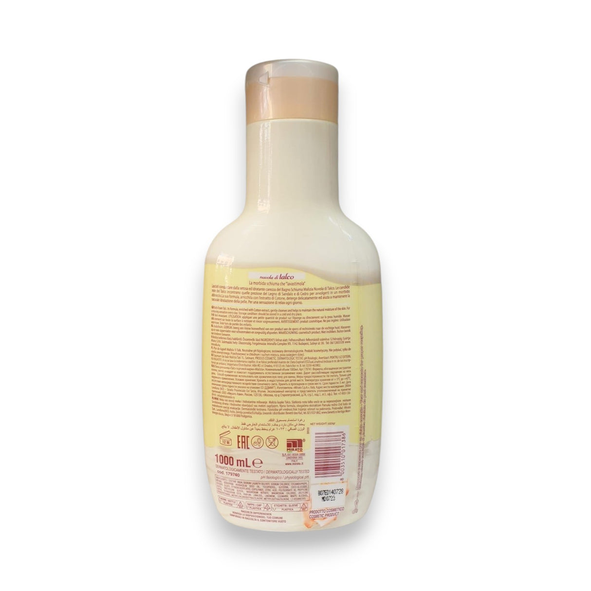 Malizia Bath Foam Collection 1000ml Glagil