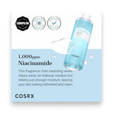 Cosrx Low pH Niacinamide Micellar Cleansing Water 400ml - Glagil