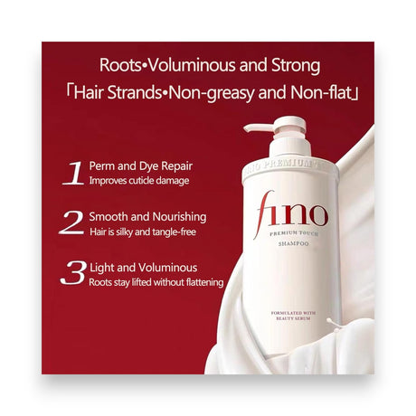 Fino Premium Touch Shampoo 550ml Glagil