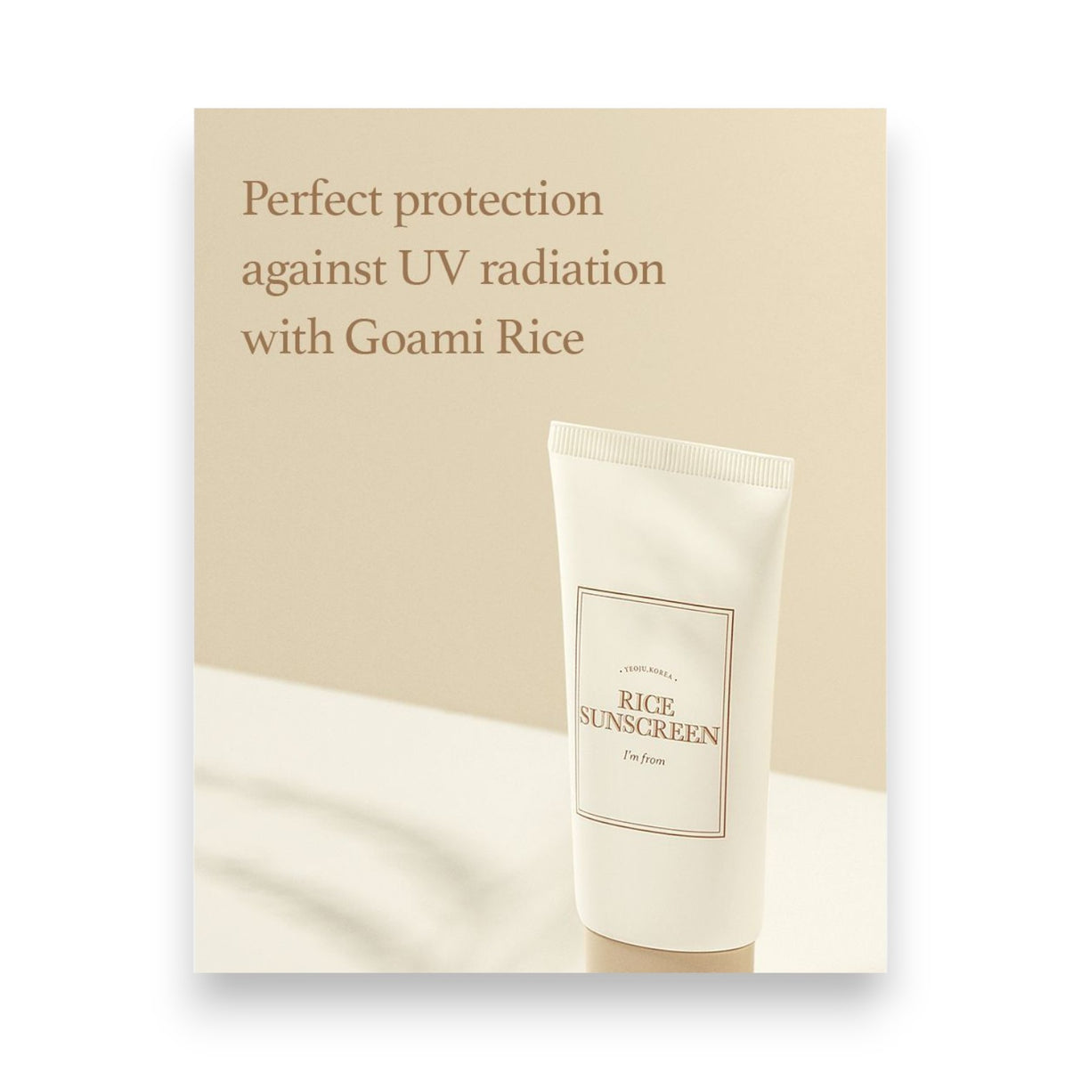 Im From Rice Sunscreen 50ml Glagil