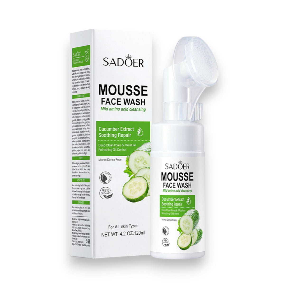 Sadoer Mousse Face Wash 120g Glagil