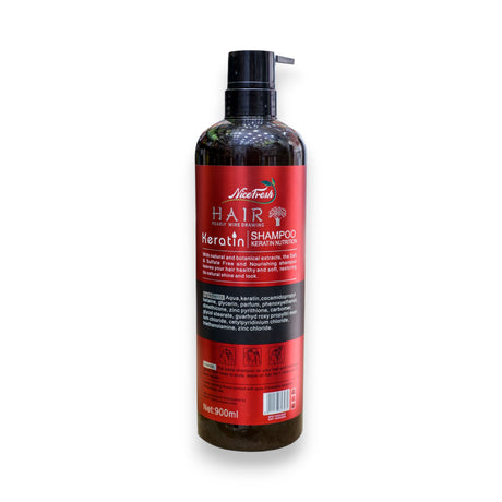 NiceFresh Brazilian Keratin Shampoo 900ml Glagil