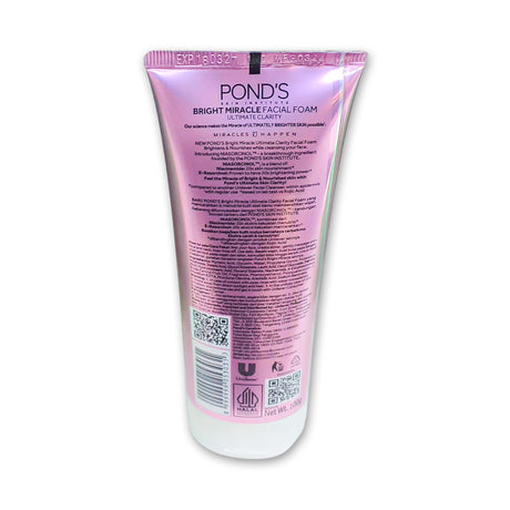 Ponds Bright Miracle Facial Foam 100g Glagil