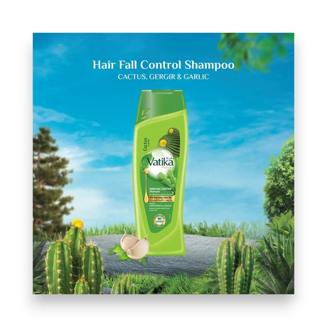 Vatika Naturals Cactus Hair Fall Control Shampoo 400ml Glagil