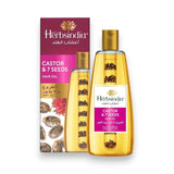 Herbsindia Castor and 7 Seeds Hair Oil 280ml Glagil