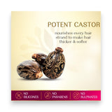 Herbsindia Castor and 7 Seeds Hair Oil 280ml Glagil