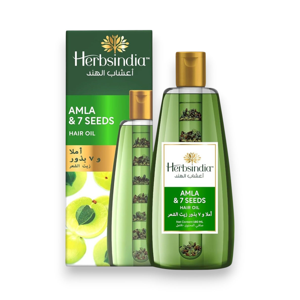 Herbsindia Hair Oil 7 Seeds180ml Glagil