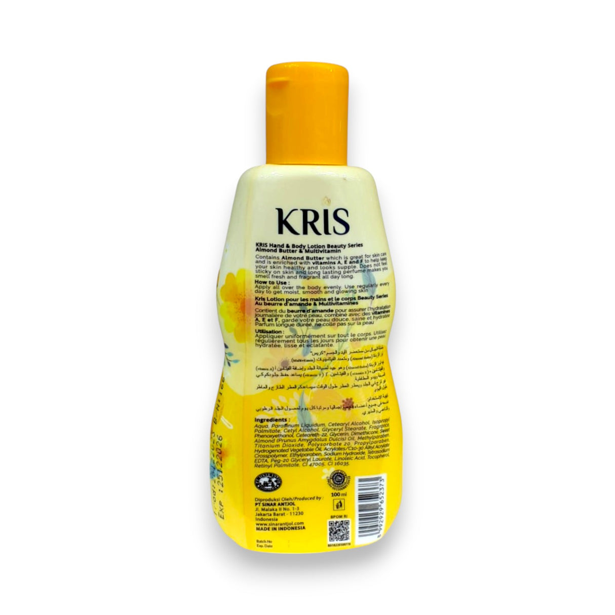 Kris Hand & Body Lotion, 100ml Glagil