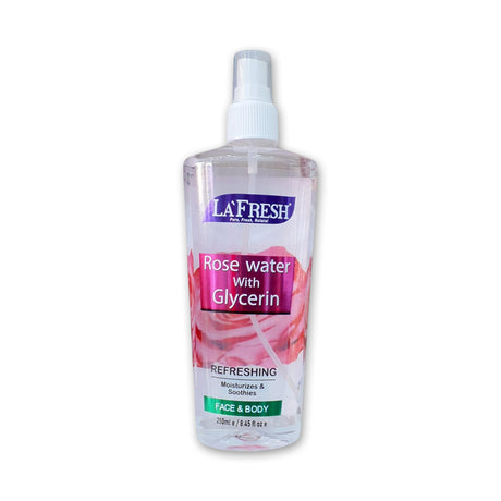 La Fresh Rose Water with Glycerin, 250ml Glagil