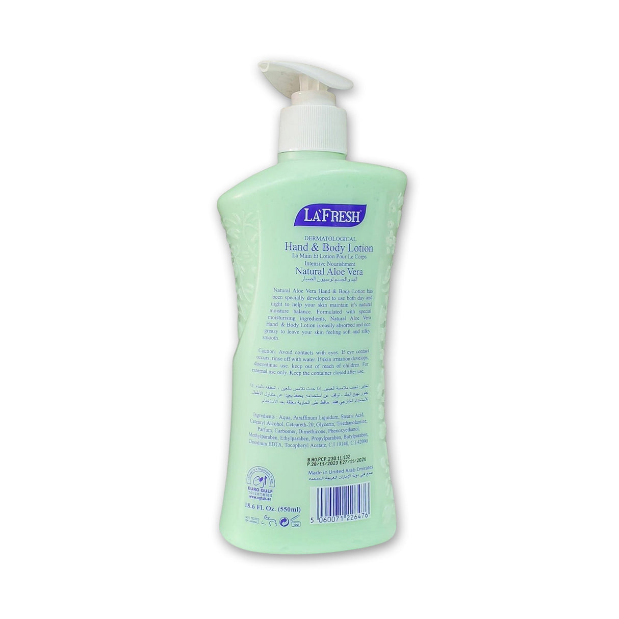 La Fresh Hand and Body Lotion, 550ml Glagil