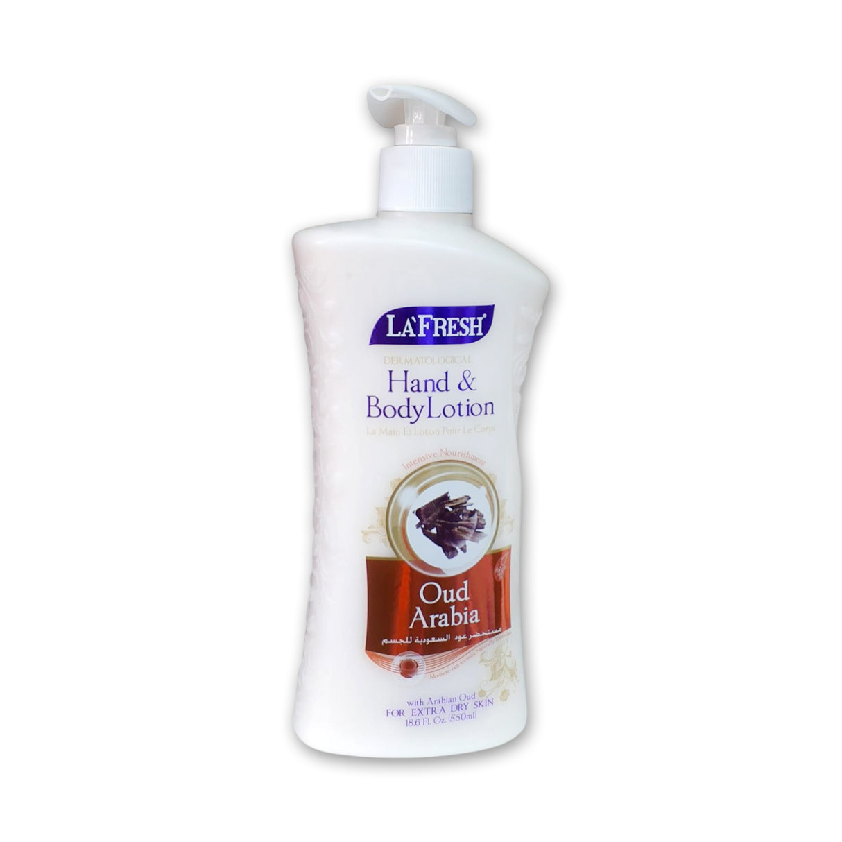 La Fresh Hand and Body Lotion, 550ml Glagil