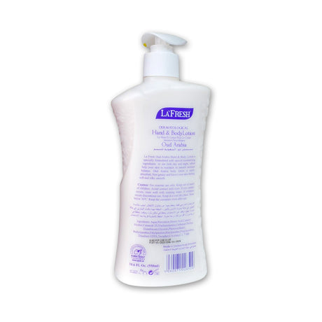 La Fresh Hand and Body Lotion, 550ml Glagil