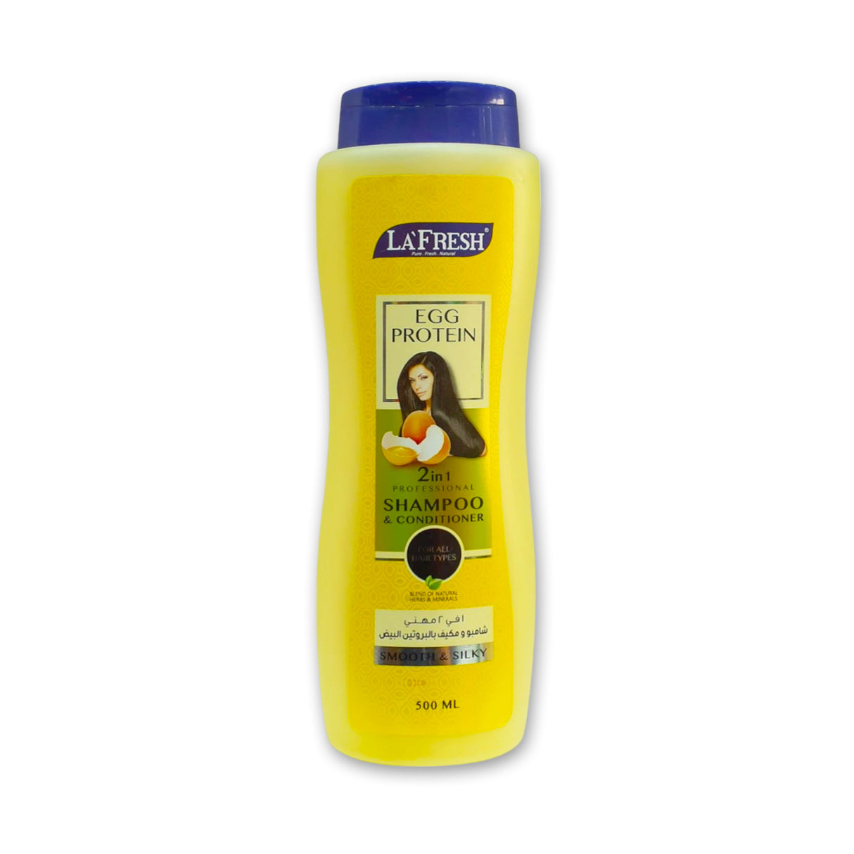 La Fresh 2 in 1 Shampoo & Conditioner 500ml Glagil