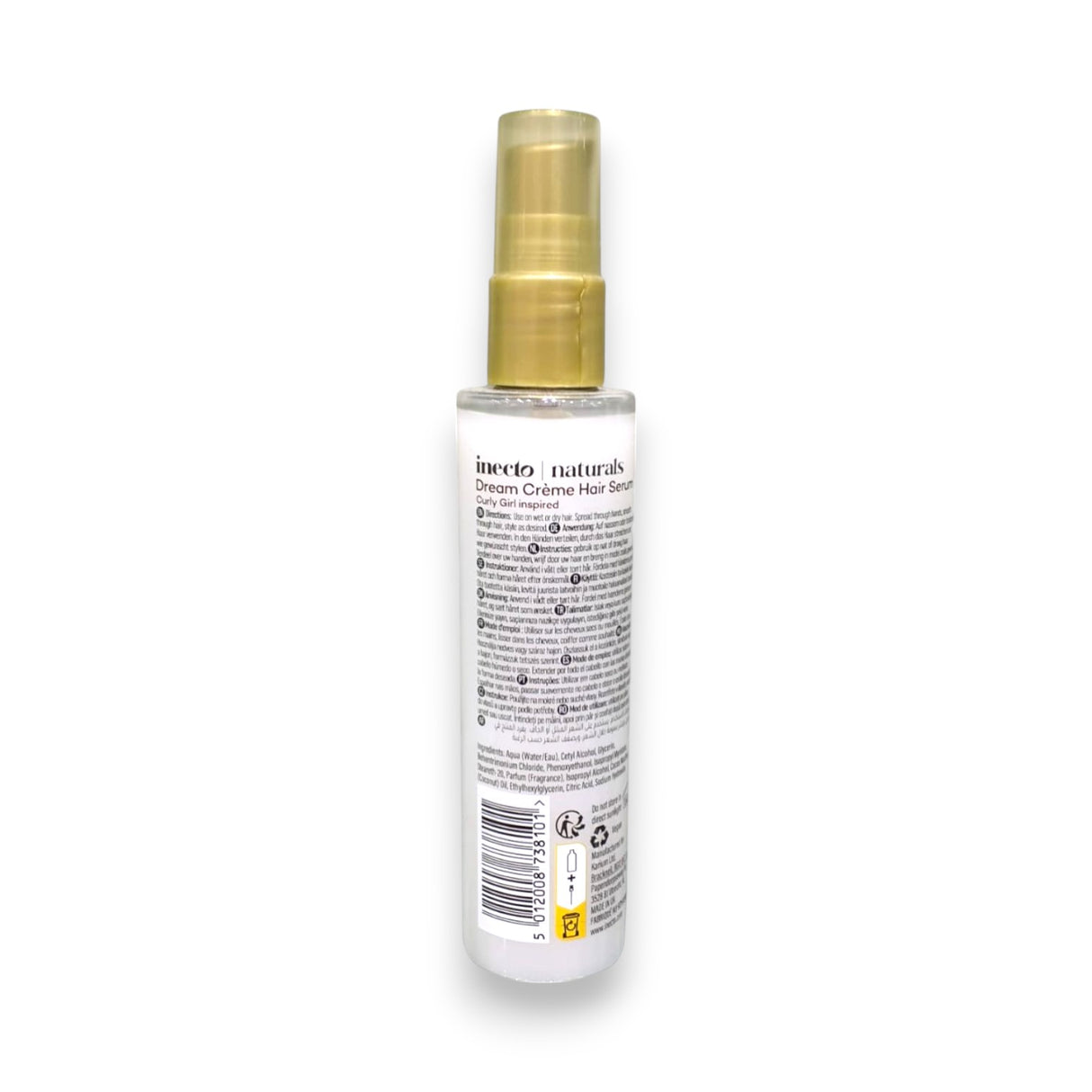 Inecto Hydrate & Defrizz Hair Serum 100ml Glagil