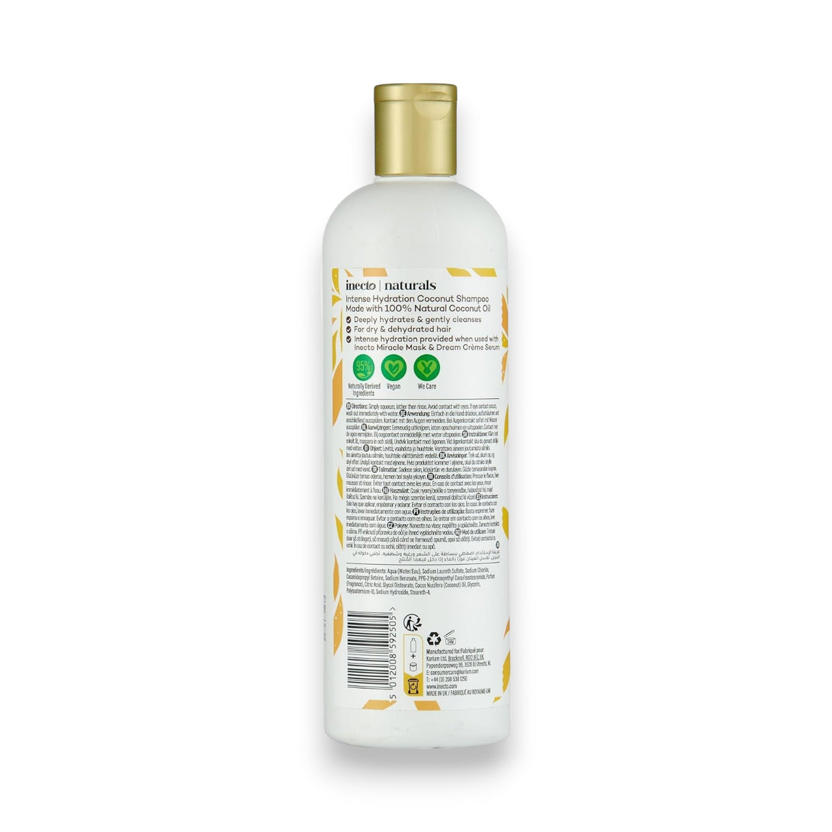 Inecto Naturals Shampoo 500ml Glagil