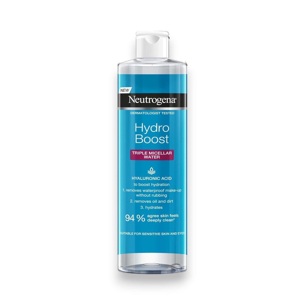 Neutrogena Hydro Boost Triple Micellar Water with Hyaluronic Acid 400ml Glagil