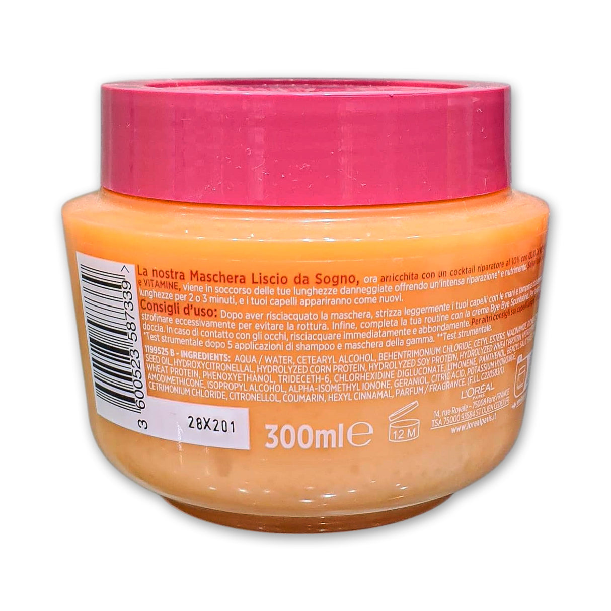 LOreal Paris Elvive Dream Long Smoothing Mask 300ml Glagil