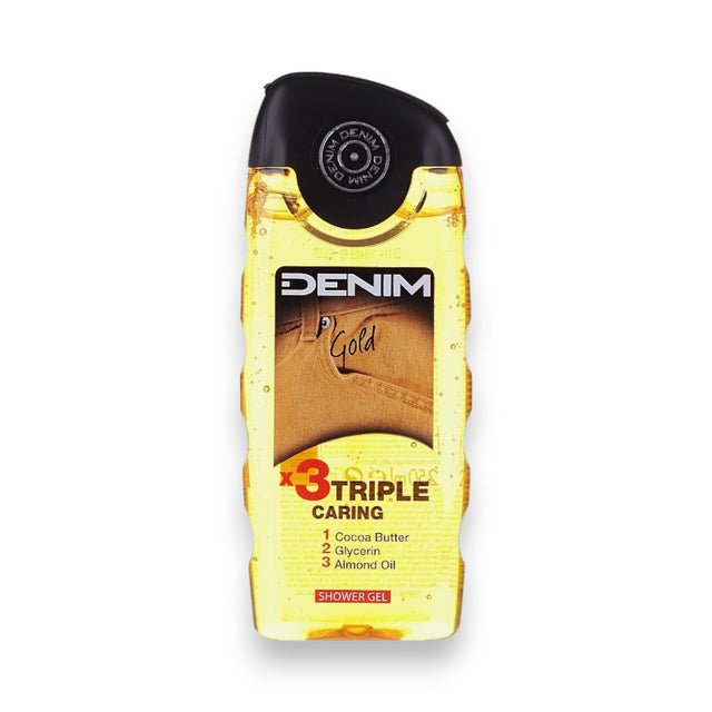 Denim Gold Triple Caring Shower Gel 250ml Glagil