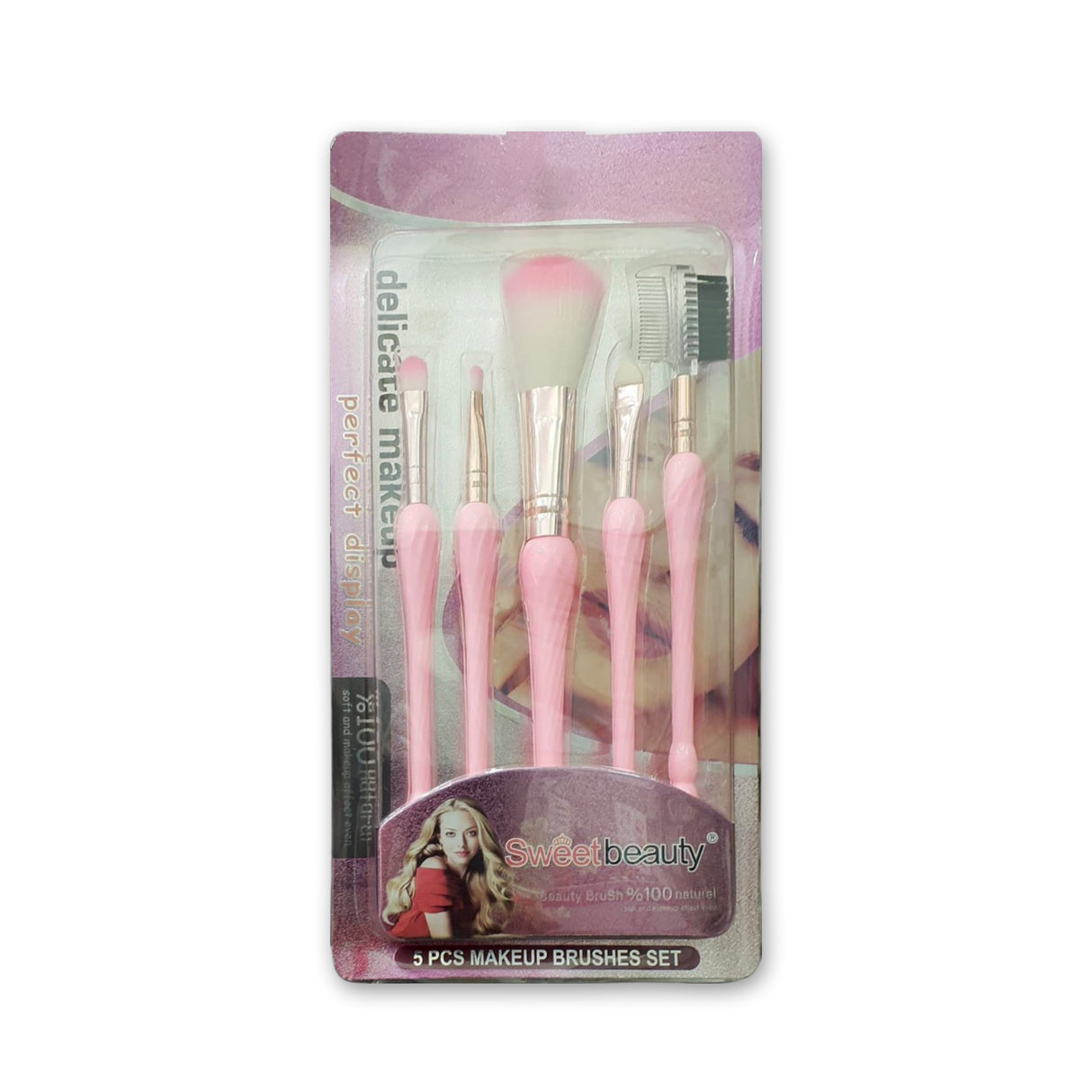 Sweet Beauty Maker up Brush Set 5pcs - 10g Glagil