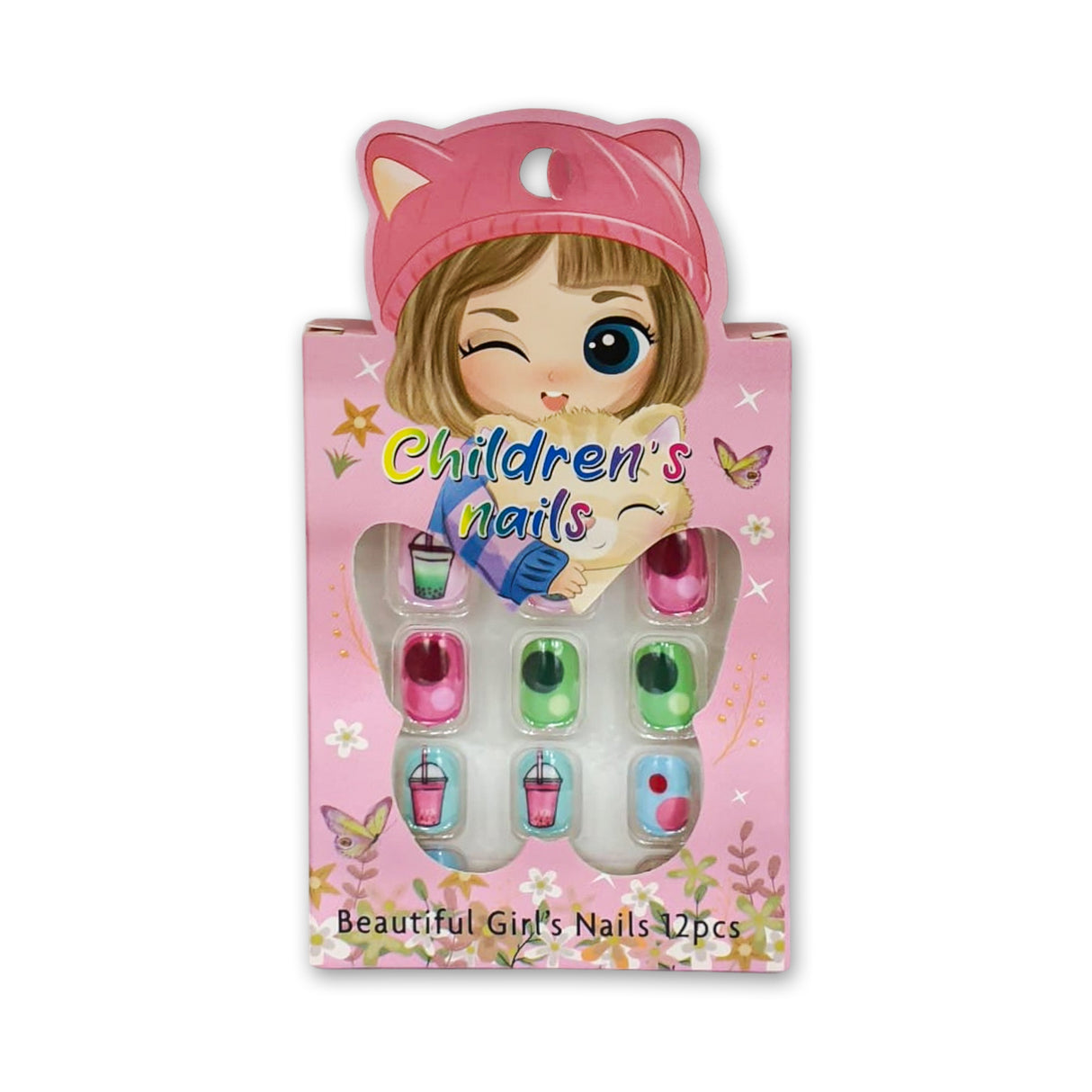 Children  Nails 12pcs Glagil