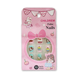 Children False Nails 12pcs Glagil