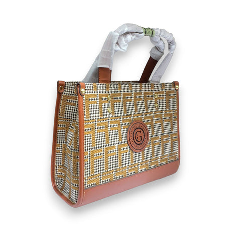 GT Patterned Designer Totebag Glagil