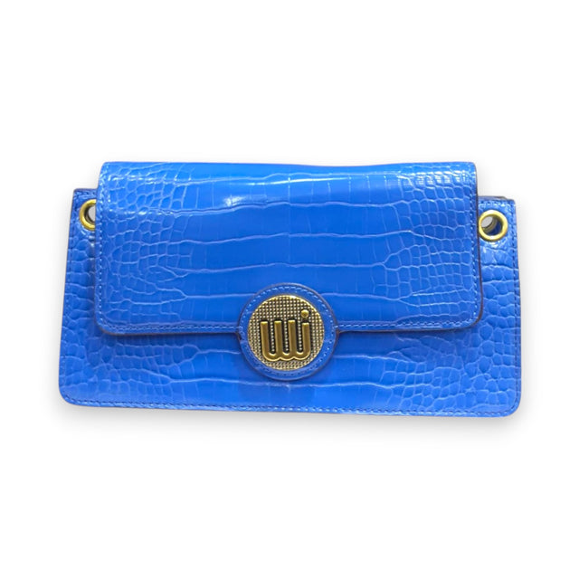 Croc-Embossed Shoulder Bag Glagil