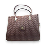 DR RD Quilted Texture Hand Bag Glagil